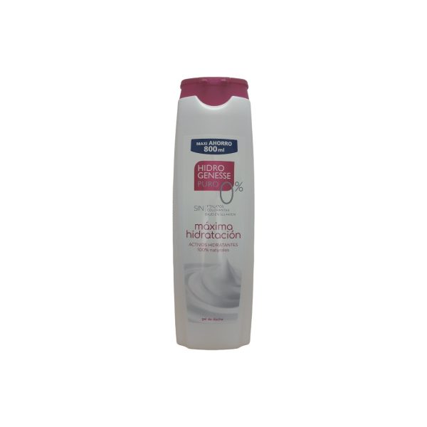 Hidrogenesse gel de baño máxima hidratación 800ml