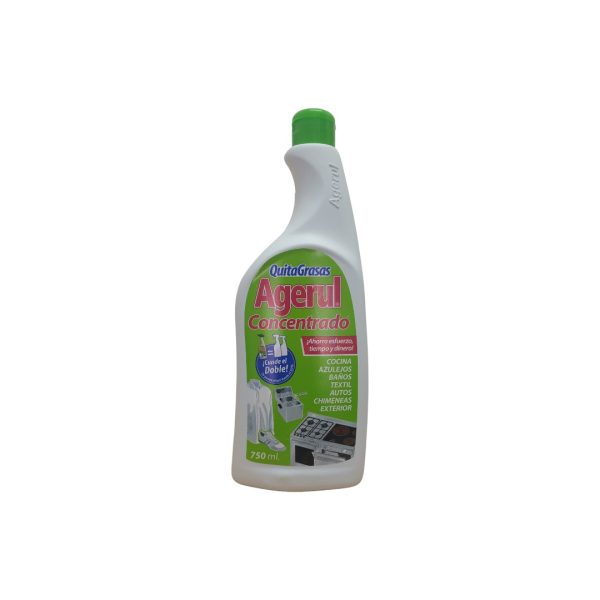 Agerul quitagrasas concentrado recambio 750ml.