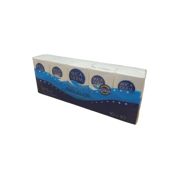 Micaderm pañuelos 3 capas pack 10 paquetitos