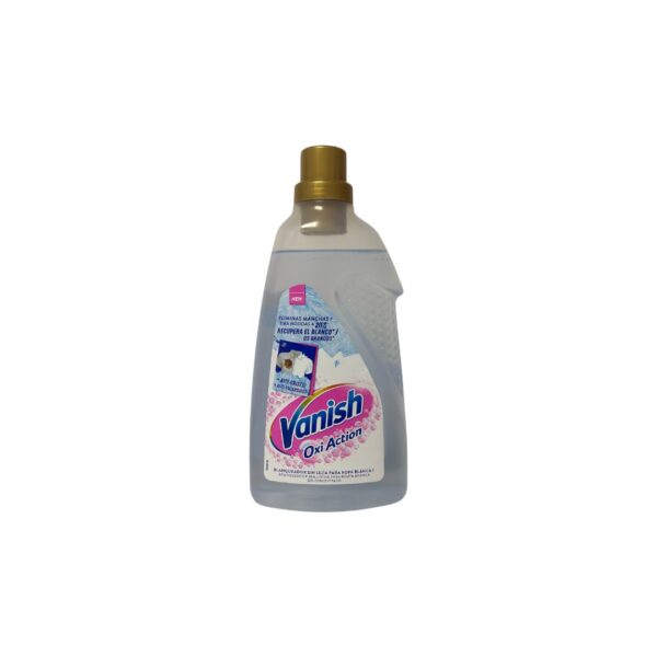Vanish oxi action blanqueador sin lejía para ropa blanca 1500ml
